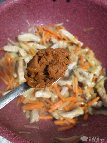 Рецепт: Макароны из полбы с овощами и томатным крем-соусом на масле ГХИ - За 15 минут