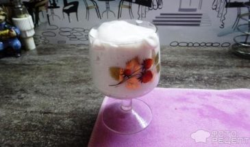 Рецепт: Мусс фруктовый — Очень простой в приготовлении и невероятно вкусный десерт.