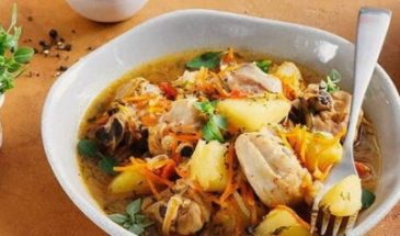 Классическое чахохбили из курицы по-грузински