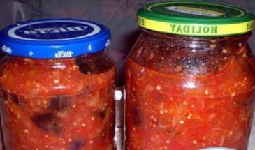 Баклажаны в томате на зиму: простой рецепт заготовки впрок