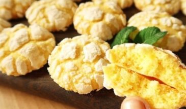 Мраморное лимонное печенье за 30 минут