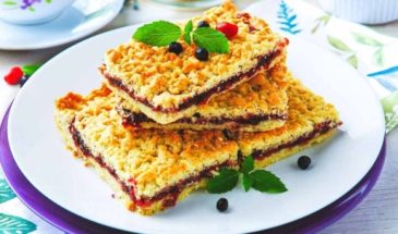 Легкий пирог с джемом: простой рецепт вкусной выпечки
