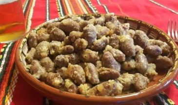 Жареные куриные сердечки к пиву