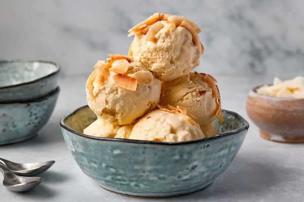 Мороженое из двух ингредиентов – рецепт без сливок