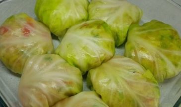 «Бомбочки» из капусты с курицей