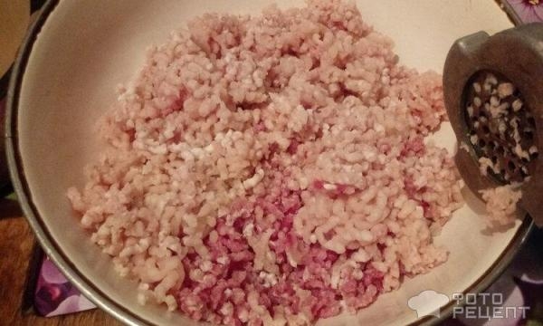 Рецепт: Котлеты мясные с картофелем и пряными травами — сочные