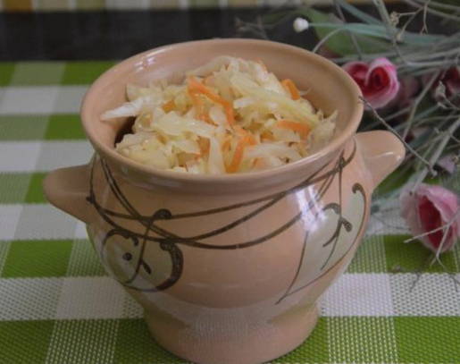 Квашеная капуста классическая