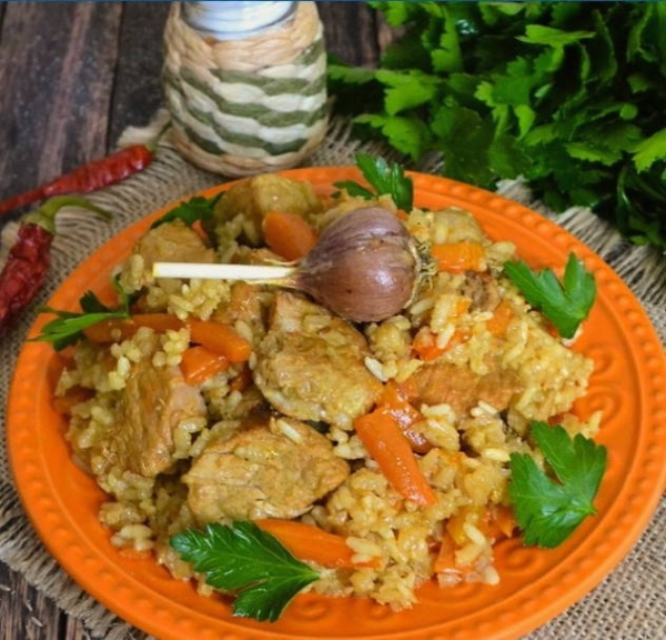 Плов из свинины