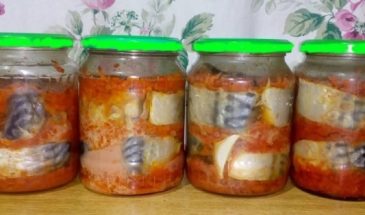 Скумбрия в томате на зиму