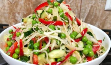 Чудо салат: рецепт без майонеза за 10 минут. Весенний витаминный салат с новой заправкой