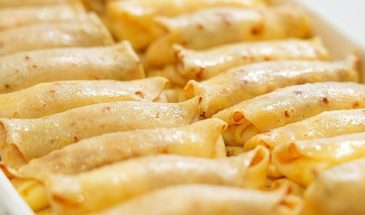 Самые вкусные блинчики  на Масленицу. Налистники с творогом: нежные блинчики с вкусной начинкой