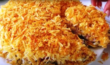 Сытный праздничный салат «Птичка». Круче, чем оливье: никого не оставит равнодушным