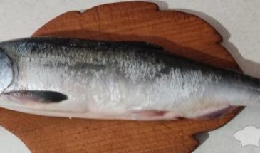 Рецепт: Горбуша малосоленая сухим посолом — Вкуснее рыбки вы точно не пробовали.