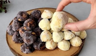 Быстрое песочное печенье «Бомбочки»