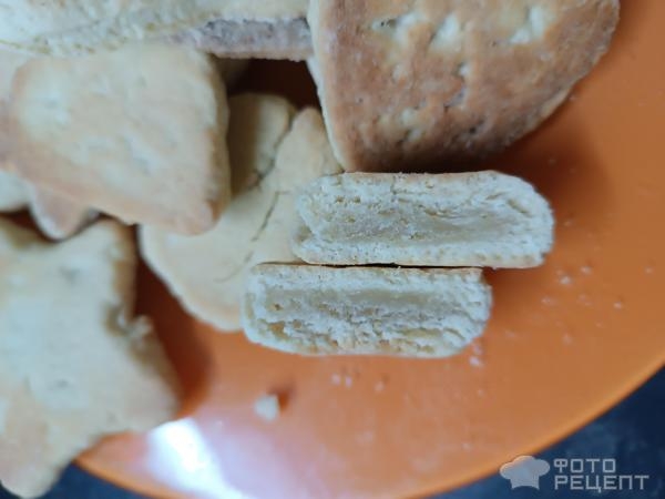 Рецепт: Печенье из песочного теста - по-домашнему