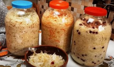 Настоящая квашеная капуста в банках. Так готовили наши прабабушки: хрустящая и вкусная