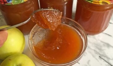Густое яблочное повидло на зиму