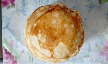 Рецепт: Блины с сочной мясной начинкой — С добавлением лука, моркови и тыквы.