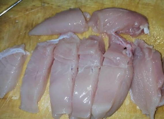 Наггетсы куриные на сковороде