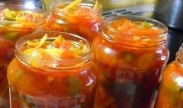 Овощной салат на зиму: очень простой рецепт популярной заготовки