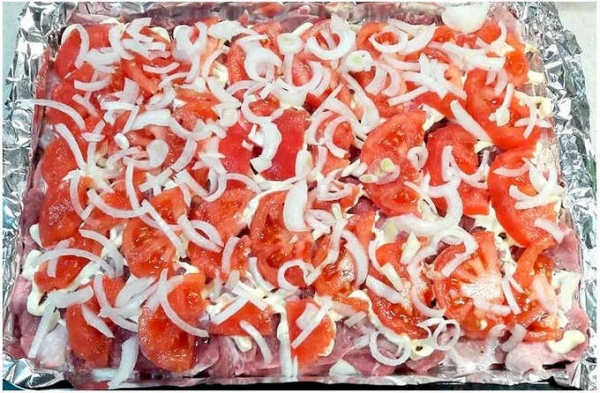 Картошка с мясом в духовке