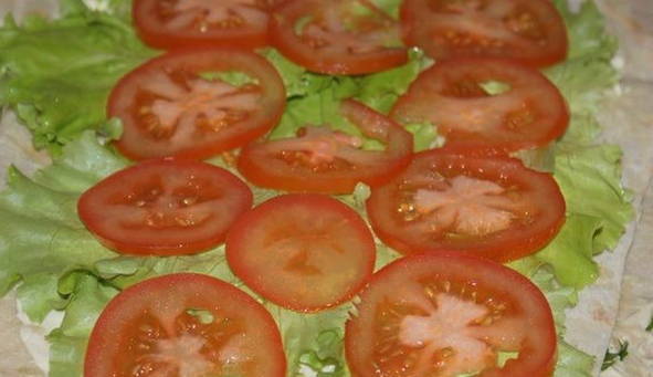 Рулет из лаваша