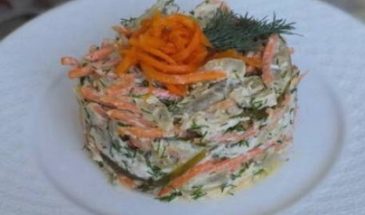 Салат «Обжорка» классический