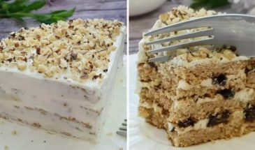 Полезный торт из овсяных хлопьев