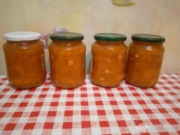 Рецепт: Абрикосовое варенье с косточками - По-домашнему