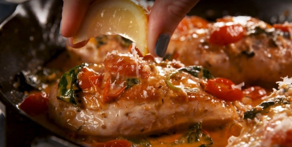 Курица по-тоскански со сливками: нежнейший вкус и простота приготовления