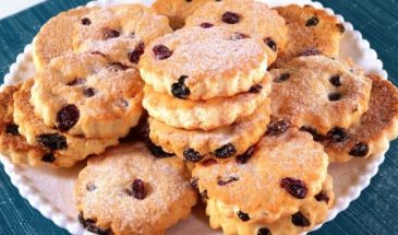 Коржики с изюмом