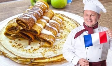 Заварные блинчики на молоке