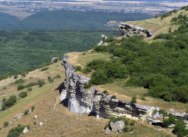 Древнне городище Бакла . Крым