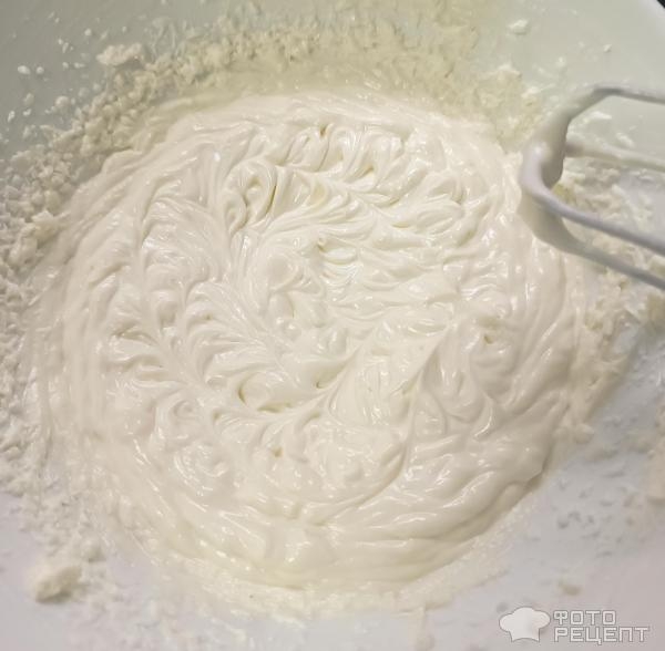 Рецепт: Крем из творожного сыра — Со сливками и сахарной пудрой