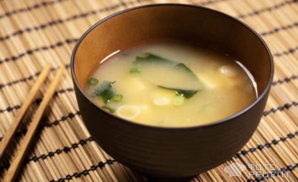 Рецепт: Корейский мисо удон - с тофу