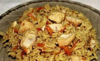 Плов в мультиварке Редмонд
