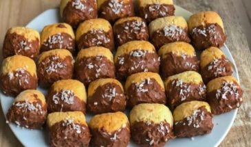 Кокосовое печенье а-ля «Баунти»