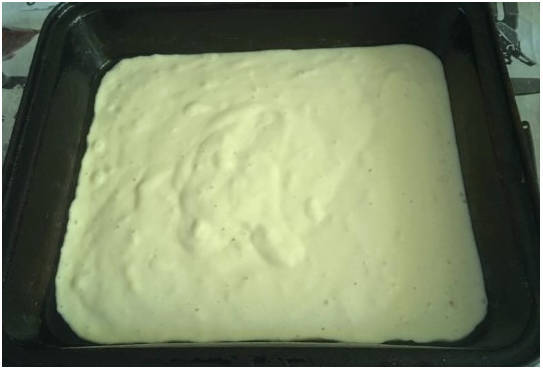 Пирог на кефире в духовке
