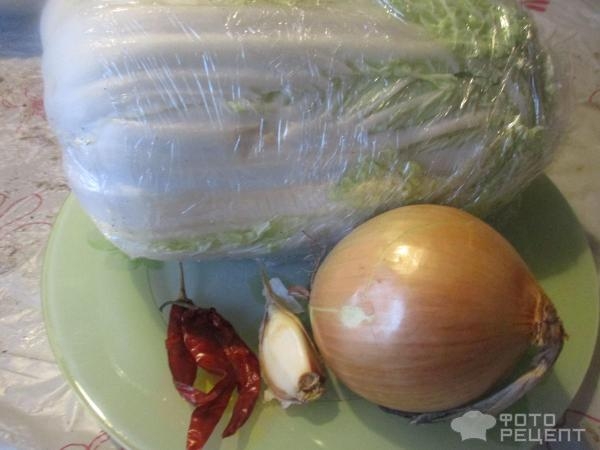 Рецепт: Тушеная капуста с гречкой — с пекинской капустой и мясом