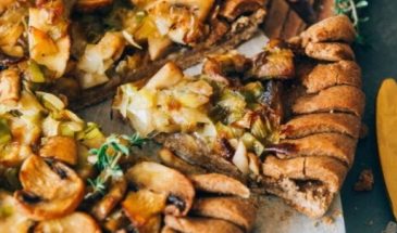 Постный пирог с грибами: рецепт вкусной выпечки