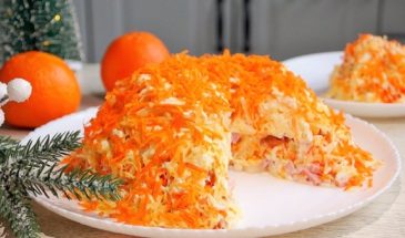 Вкусный слоёный салат “Французский”. Нежное блюдо на праздничный стол: простой рецепт