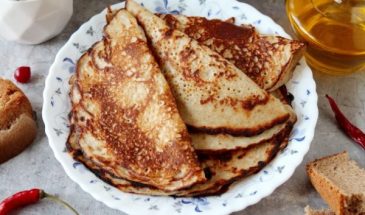 Блинчики из ржаного хлеба