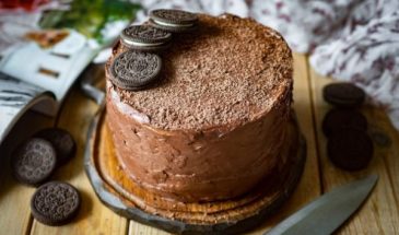 Блинный торт с кремом чиз