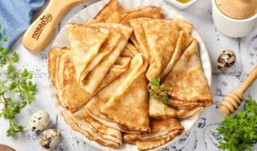 Блины из перепелиных яиц