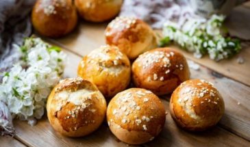 Булочки с овсяными хлопьями