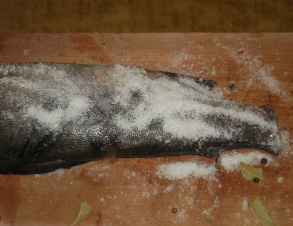 Как засолить горбушу из замороженной рыбы