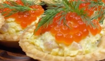 Вкуснейшие тарталетки за пару минут: простой рецепт закуски