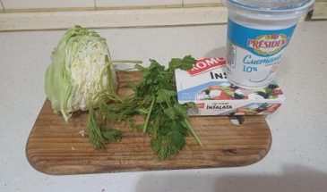 Рецепт: Салат из весенних овощей — Самый доступный.