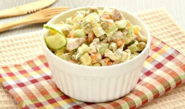 Низкокалорийный оливье: рецепт любимого салата без вреда для фигуры