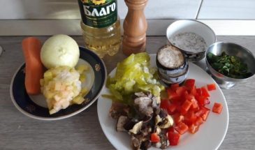 Рецепт: Рагу из замороженных овощей — Полезная и вкусная еда для всей семьи.